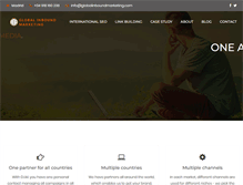 Tablet Screenshot of globalinboundmarketing.com